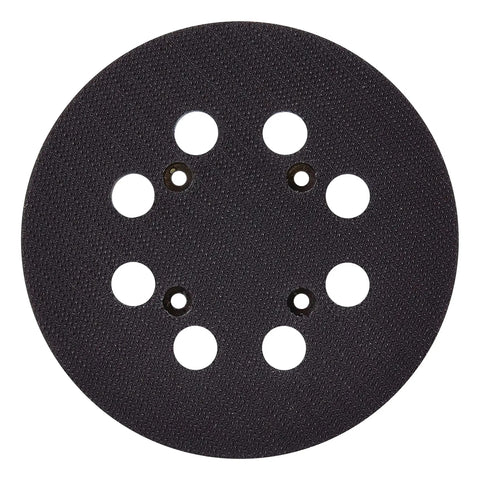 5 Inch Hook And Loop Replacement Pad For Sanders 8 Hole Dust Collection Ready Pro Grade Heavy Duty Grip Fits DWE6423 And DWE6421 shown