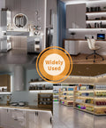 COB LED Strip Light 20ft Long 6000K White Ultra Bright 3087 LEDs CRI90 Plus DC24V in home and office lighting projects