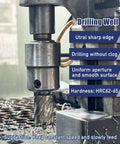 Amazon Pro Edge 6pc annular cutter set for magnetic drill press; 1 in depth, 1/2-1-1/16 in cutting diameter, M2 steel