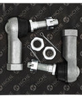 Heavy Duty Tie Rod End Kit For Yamaha Rhino Viking 450 660 700 UTVs 2004 2015 Replacement End Ball Joints Direct Fit OEM 5B4-23841-00-00 Improve Steering Stability And Ride Quality, two tie rod ends with nuts and cotter pins
