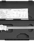 Big Range Dial Caliper 0 To 8 Inch With 0.001 Inch Graduation For Ultra Precise Readings 0.1 Inch Per Revolution in case