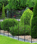Decorative Garden Fence Panels Pack Of Ten 36 Inches High And About Ten Point Eight Feet Long Rustproof Metal Wire Border Installed