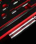 Wheel Hanger Pin Set Two Pack M14 x P1.5 Wheel Stud Alignment Guide Pins in foam packaging