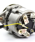 Rugged Marine Alternator engineered to handle heavy loads with rock solid bearings, showing terminal connections.