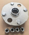Rear Axle Wheel Hub Assembly With Lug Nuts For 2017-2025 Yamaha G29 Gas Golf Carts Replacement Fits Drive2 PTV Concierge Super Hauler Adventurer Models