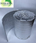 Reflective Insulation Roll 16 Inch By 50 Foot With 5mm Foam Core Radiant Barrier And Pure Aluminum Foil, easy install image