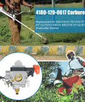 Image of Stihl KM131R FS131 Carburetor Kit With Air Filter Spark Plug Gasket Fuel Line Fuel Filter And Repair Kit