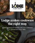 8 Inch Cast Iron Skillet With Ergonomic Handles For Easy Grip And Spatula Friendly Sides Built For Superior Heat Retention