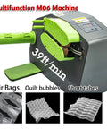 Heavy Duty High Speed Air Cushion Machine Rolls Out Bulletproof Air Pillows At Thirty Nine Feet Per Minute Cranks To Hot In Thirty Seconds For Smooth Shipping Hustle with controls and output.