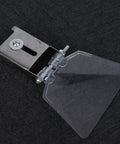 Two Pack Bench Grinder Eye Shield Guards For Safer Grinding with 304 stainless steel bracket on dark background