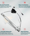 Rear Right Power Window Regulator With Motor For 2001 2002 2003 2004 Jeep Grand Cherokee Direct Fit OEM Replacement 55363284AB