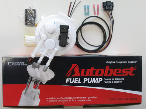 Direct Fit Fuel Pump And Drop In Module Assembly With Top Shelf Ethanol Resistance Straight Up Built Tough For No Fuss Installation and Reliable Daily Driver Performance, assembly with accessories on box.