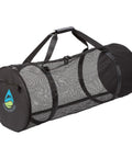 SCUBASak Collapsible Mesh Duffle Bag With Exterior Waterproof Pocket For Dive Gear And Travel, Lightweight 1.85 Lb, side view