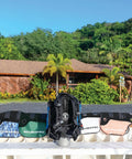 Back Inflated Scuba BCD With Air2 Inflator Regulator For Recreational Diving Travel Friendly Design Adjustable Fit black.