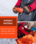 Ninety Percent Heat Reflective Emergency Bivvy With Survival Whistle And Paracord Drawstring for emergency kit in snowy terrain