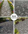 Wood Grain Concrete Stamp Kit For Real Stone Texture Game Changer For Walkways Patios And Garden Paths With Stamp Mat And Edge Mold