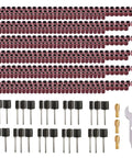 Pro Grade Sanding Drum And Sleeve Set Kit With 574 Pieces 540 Sanding Bands And Sleeves 30 Drum Mandrels 3 Self Tightening Chucks And Wrench