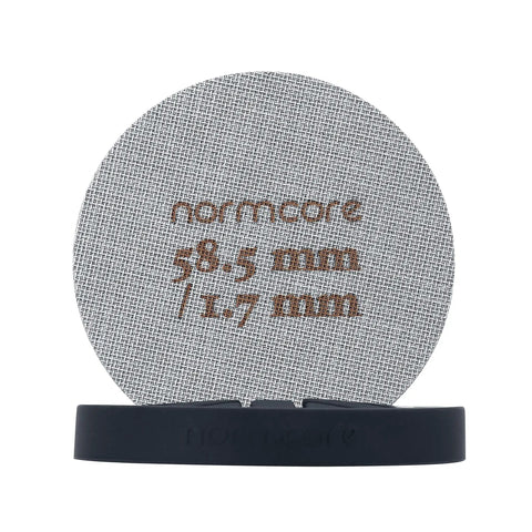 Two Pack 58.5mm Puck Screen With Stand For Espresso Machines Reusable Shower Screen With Silicone Holder 1.7mm