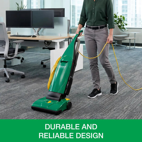 Get The Heavy Duty Power Upright Vacuum That Will Make Your Floors Look Brand New. This Lightweight, Bagged Commercial Cleaner Is Perfect For High Traffic Areas And Tough Messes. Experience Industrial Strength Suction Without The Back Breaking Weight Or