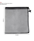 Mesh drawstring bag for 40 Pack Foam Golf Practice Balls With Realistic Feel For Indoor And Outdoor Training, Kid Friendly Soft Foam Balls