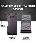 EX-P Expression Pedal For Keyboards And MIDI Controllers Control Real Time Expression, Volume, Modulation with nonslip base