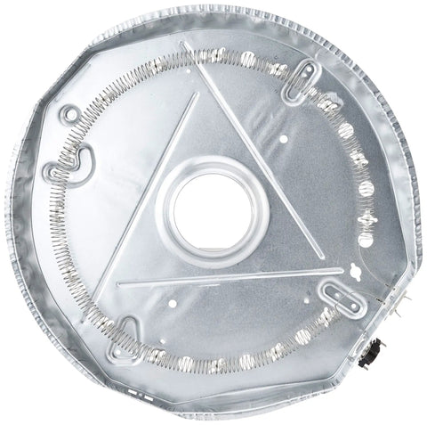Genuine Replacement Dryer Heater Assembly 131475320 For Electric Clothes Dryers showing silver circular heating element