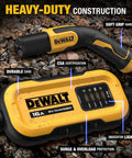 DeWalt 16A EV Charger with soft grip handle and indicator lights, showcasing durable CSA certified construction.