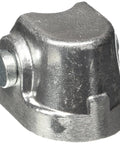 Silver TL-51 Adjustable Sleeve Lock for Gooseneck Trailers, showing hardened steel lock rod, side view.