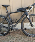 Lateral view of a bike with FL50 Max Carbon Disc Road Bike Wheelset 700C, 50mm Deep, 23mm Inner Width, Ultra Lightweight 1395g, 36T Hub.