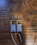 Two Pack DC 3V 30RPM Micro Gearbox Motor With Metal Reduction Box for DIY RC Cars Drones Planes Robots and Model Projects