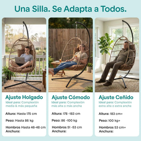 Three egg chairs with stand for indoor outdoor chill vibe, showcasing rattan wicker swing and breathable cushions in various settings.
