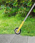 Rotary Lawn Edger With 58 Inch Adjustable Handle A Real Workhorse for Clean Edges alongside sidewalks durable stainless steel