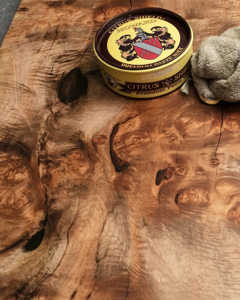 Citrus Shield Paste Wax For Wood Furniture Polish And Cleaner Final Finish 11 Ounce Neutral With Real Orange Oil And Carnauba Wax