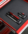 ARES 6-Piece impact-grade socket adapters with color sleeves; for 1/4, 3/8, 1/2 in drives, 3 in and 6 in lengths