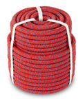 Coiled Beefy Double Braided Arborist Rope 1/2 Inch By 125 Feet No Stretch Static Rope With 7200 Lb Working Load Tree Rigging Rope