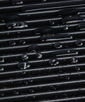 Heavy Duty Vinyl Round Rib Floor Mat For Tough Garages And Workshops Rock Solid One Eighth Inch Thick Build Delivers grease-repellent grip with water droplets on ribbed surface.