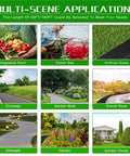 Heavy Duty Weed Barrier Landscape Fabric 2.6 Ft By 100 Ft Thick Garden Blocker Cloth Weed Mats multi-scene applications