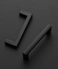 30 Pack Solid Zinc Slim 3 Inch Center To Center Square Bar Drawer Handles Matte Black Kitchen Cabinet Hardware Pulls for Cabinets