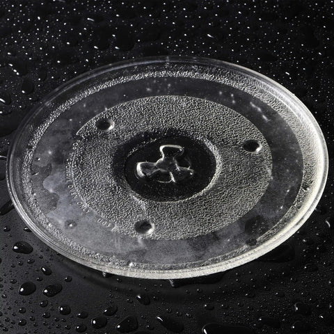 10.5 Inch Microwave Glass Tray Replacement Compatible With 252100500497 HB-P90D23 HB-P90D23A HBP90D23 Heat Resistant BPA Free