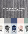 Cozy Lazy Chair With Ottoman For Chillin And Reading color options with gray corduroy, showcasing ultra comfy lounge seat