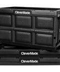 Obsidian Collapsible Storage Bins 46L Pack Of 3 Stackable Heavy Duty Folding Crates for home office dorm RV garage organization