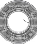 Top view of THHN Copper Wire Pro Grade SIMpull Mini Coil Pak Gray 1000 Feet 600 Volt Heat Moisture Oil Gasoline Resistant