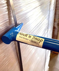 Rock N Snap Band Breaker 19 Inch Steel Strapping Tool For Heavy Duty Breaks in use against pallet strapping