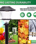 Low Voltage Landscape Lights Six Pack With Stakes And Quick Connectors LED Outdoor Pathway Lights for multi-seasonal use