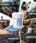 Trailhead Ready Water Purification Tablets 397Mg 100 Count for camping, hiking, travel, and emergency preparedness.