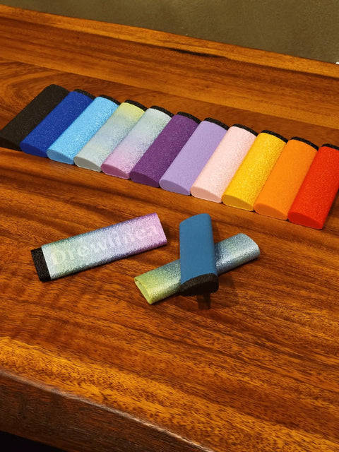 Multiple covers for Reusable Skin File With Cover For Rock Climbing And Bouldering, Hand Callus Sander For Climbers, Gym Buffs, Black.