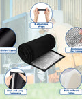 Five Layer Workhorse HVAC Copper Line Pipe Insulation Cover showing 600D Oxford fabric and aluminum foil lining