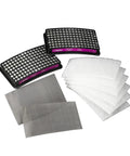 Adflo Pro Grade High Efficiency Starter Kit For PAPR With 2 HE Particulate Filters 6 Prefilters And 2 Spark Arrestors Replacement Parts