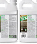 Dark Walnut Wood Stain For Decks And Fences Penetrating Semi Transparent Finish in a two-gallon container for easy application.