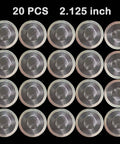 Twenty Pack Hair Catching Drain Strainers Two Point One Two Inch Mesh Basket Sink Filter Screen arranged in rows